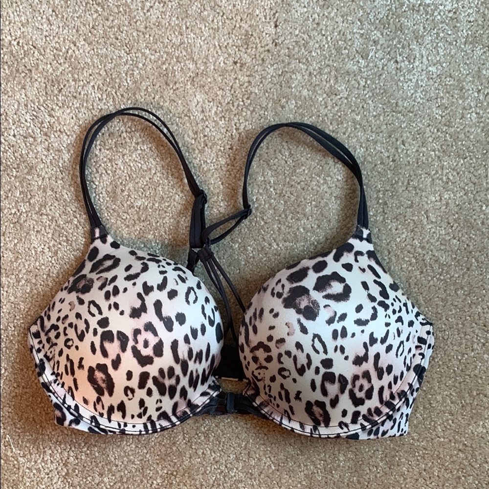 Victoria's Secret Black and White Bra Intimates